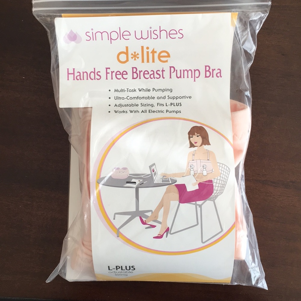 New maternity Hands free pumping bra